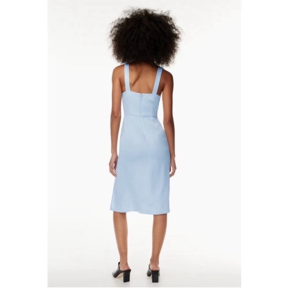 Aritzia Babaton 90s Midi Slit Dress - Picture 2 of 4